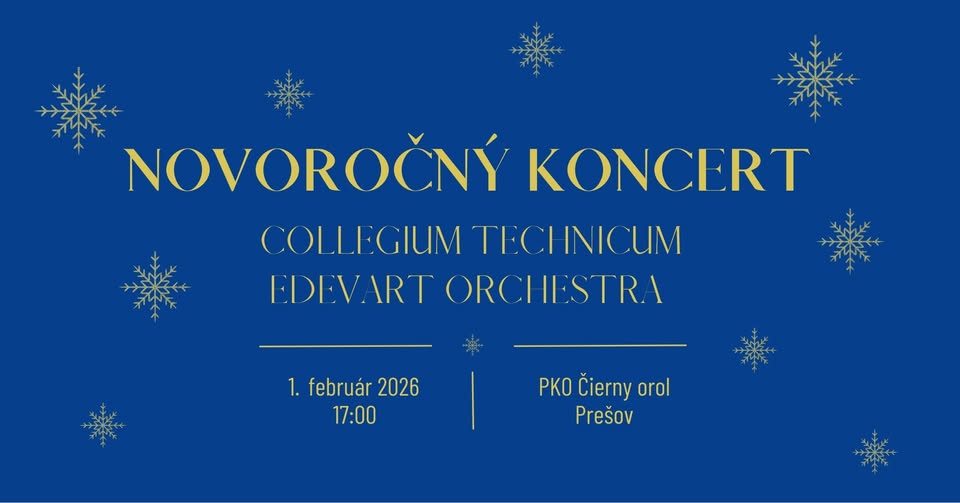 Novoročný koncert Collegium Technicum & Edevart Orchestra v Prešove