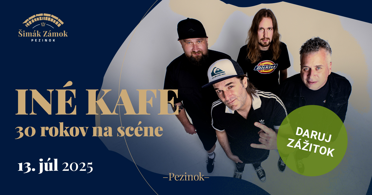 INÉ KAFE na zámku