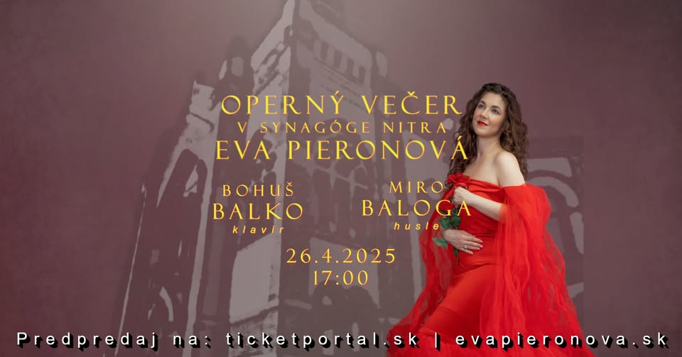 Operný večer v Synagóge Nitra