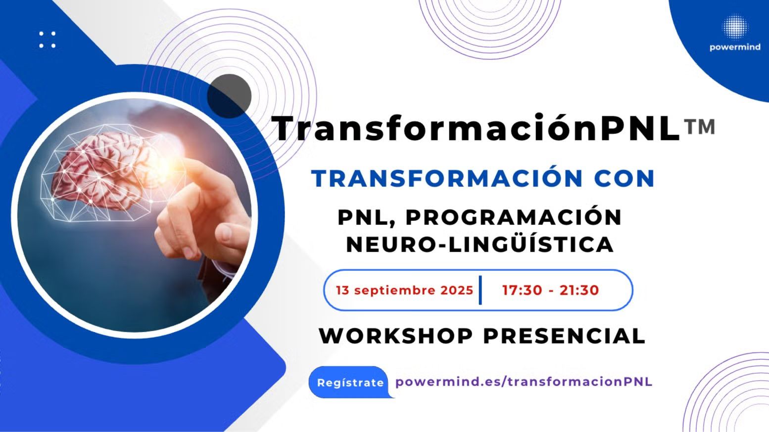 🧠 Workshop TransformaciónPNL™️ - Programación Neuro-Lingüística
