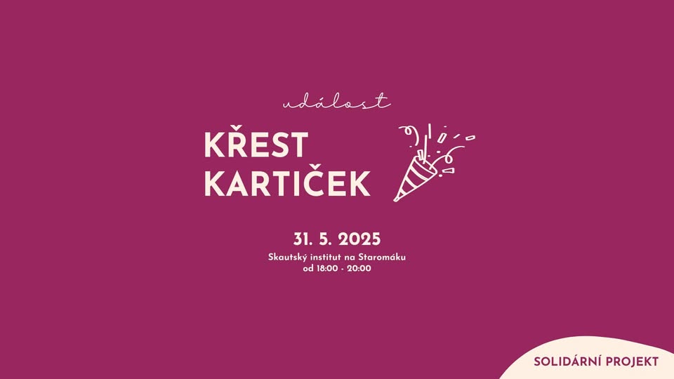 Křest TAMly konverzačních kartiček
