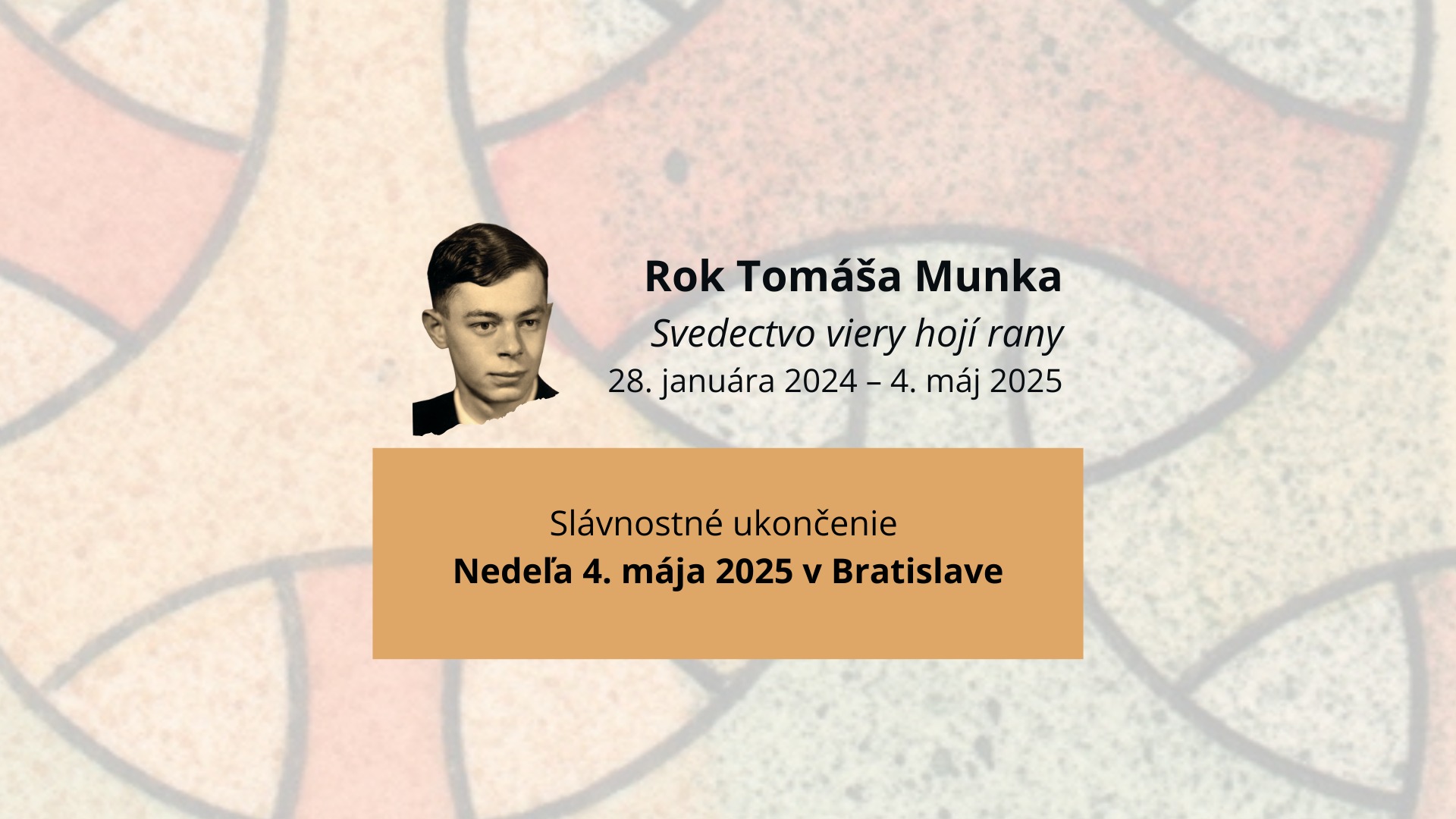 Slávnostné ukončenie Roku Tomáša Munka