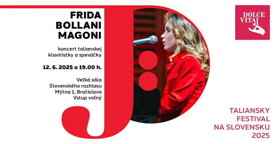 Frida Bollani Magoni - Koncert Dolce Vitaj