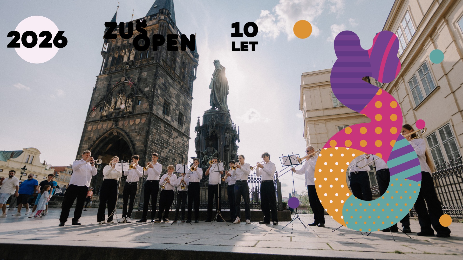 ZUŠ Open pomáhá v klášteře Křižovníků s červenou hvězdou