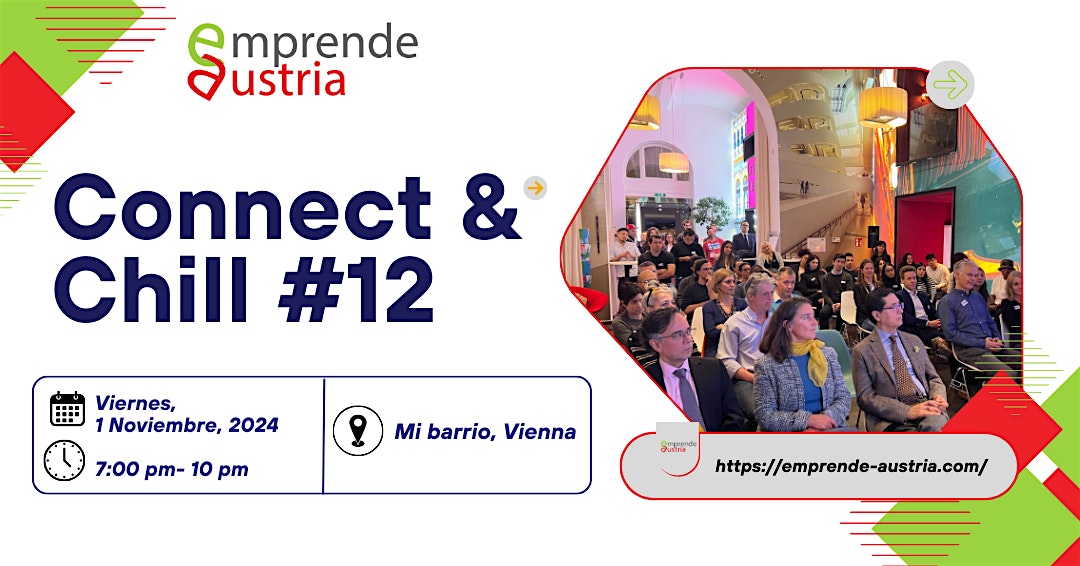 Emprende Austria Connect & Chill #12: Noche de Networking