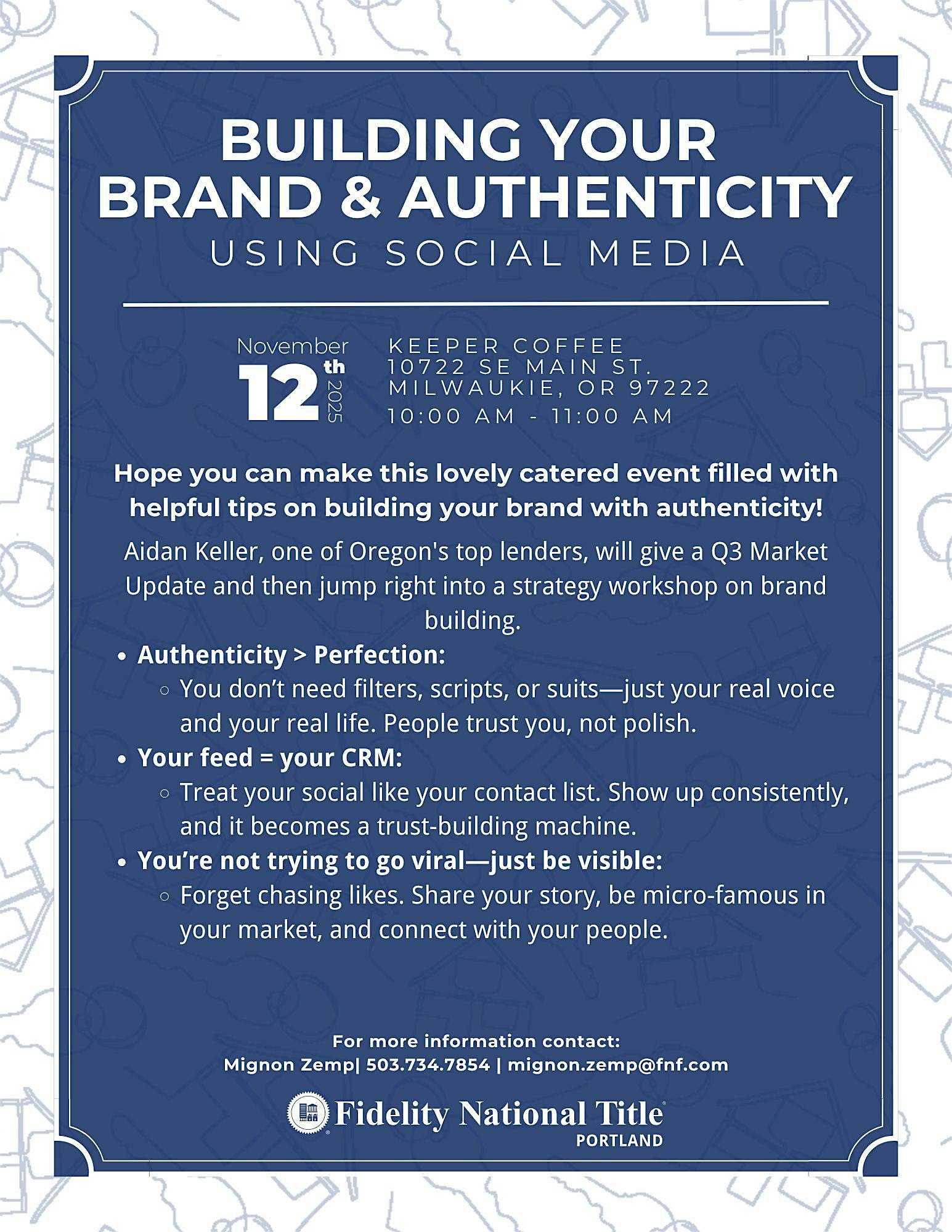 Building Your Brand & Authenticity Using Social Media