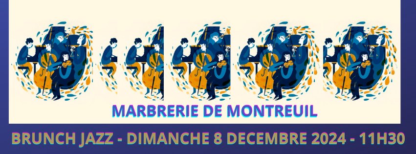Brunch Jazz avec Les ateliers jazz & l'ensemble "Erik Satie Combo" du Conservatoire de Bagnolet