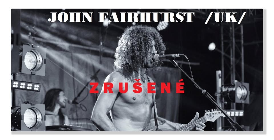 JOHN FAIRHURST /UK/ v Blue Note - ZRUŠENÉ
