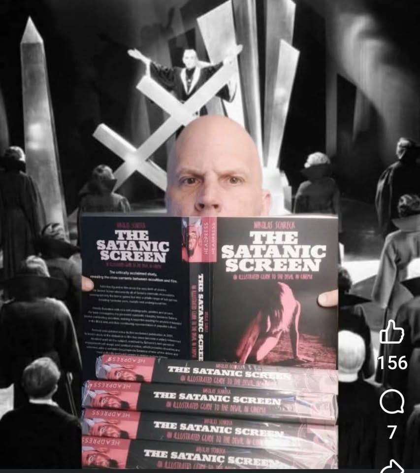 Nikolas Schreck Satanic Screen Showing & Signing