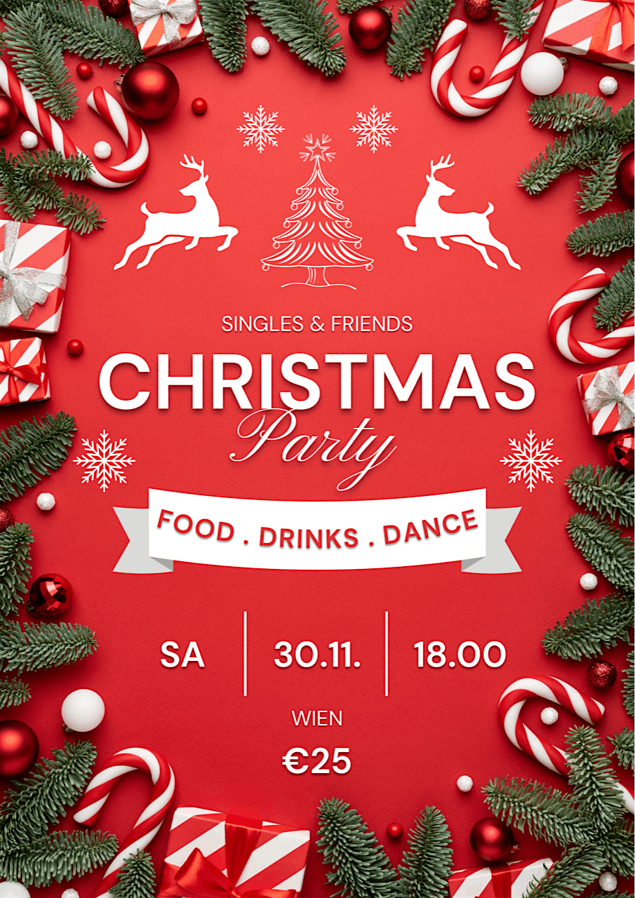 Weihnachtsfeier für Singles