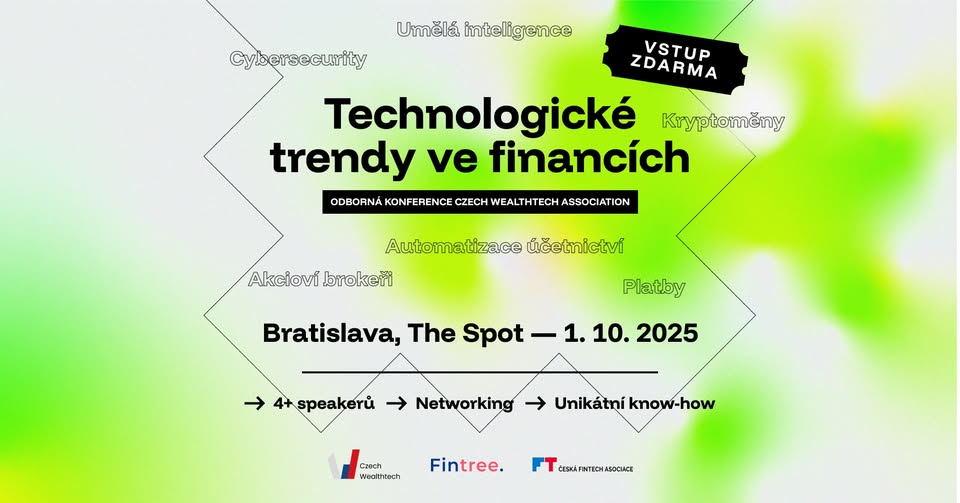 FintechTalks: Technologické trendy ve financích - Bratislava