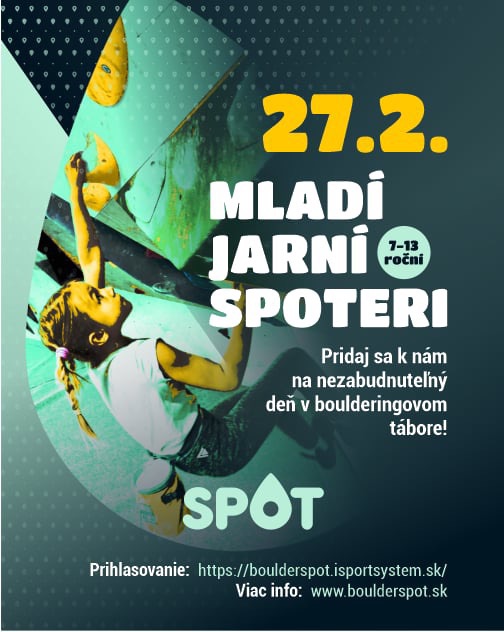 Lezecký tábor -MLADÍ JARNÍ SPOTERI