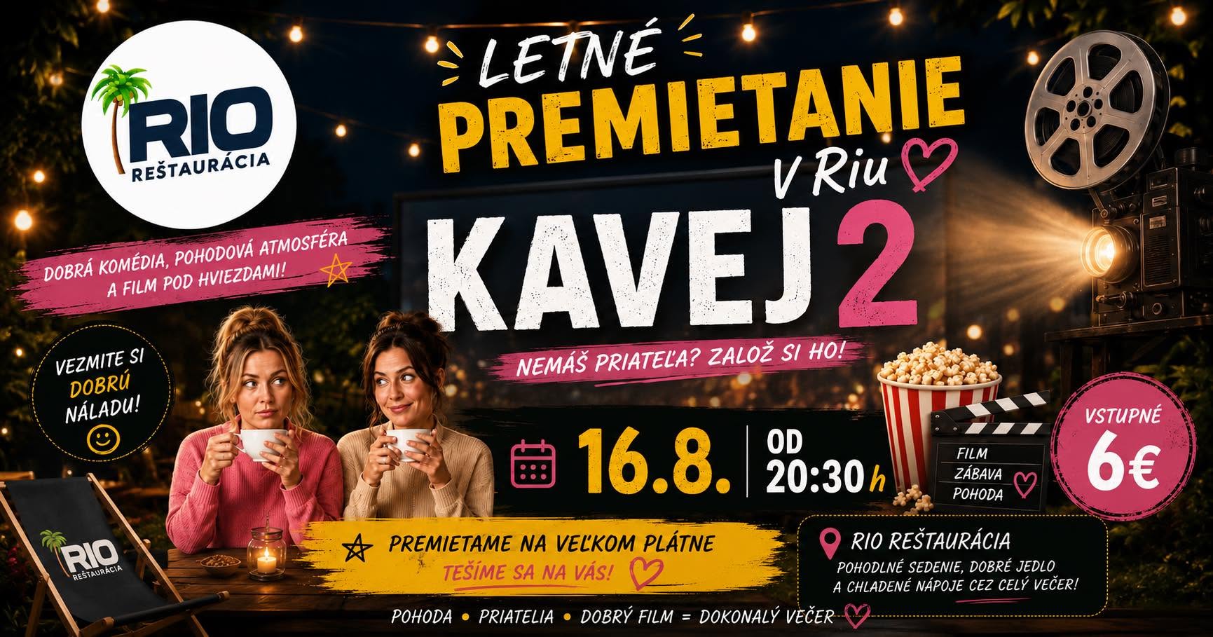 Letné kino v Riu - Kavej 2