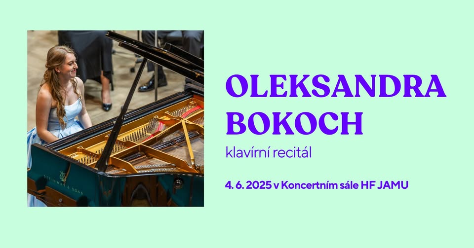 Klavírní recitál – Oleksandra Bokoch