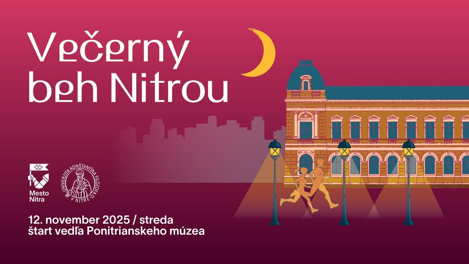 Večerný beh Nitrou 2025