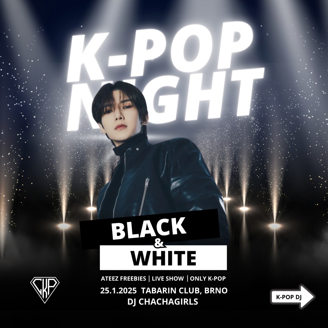K-Pop Night || Black&White || Brno by CKP