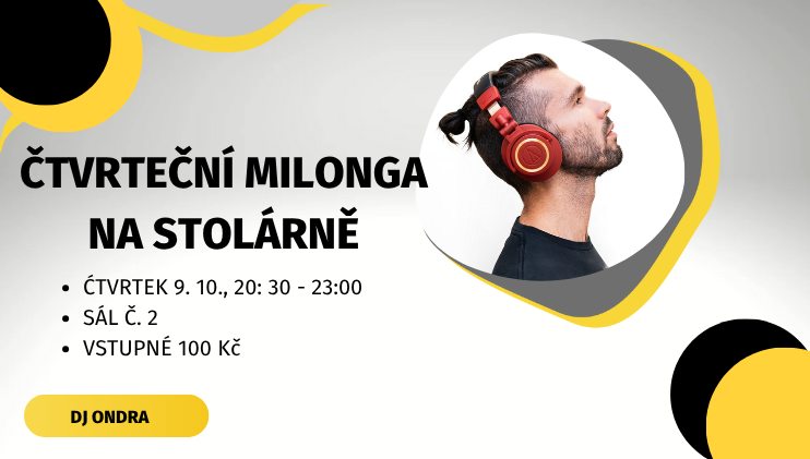 Čtvrteční milonga na Stolárně