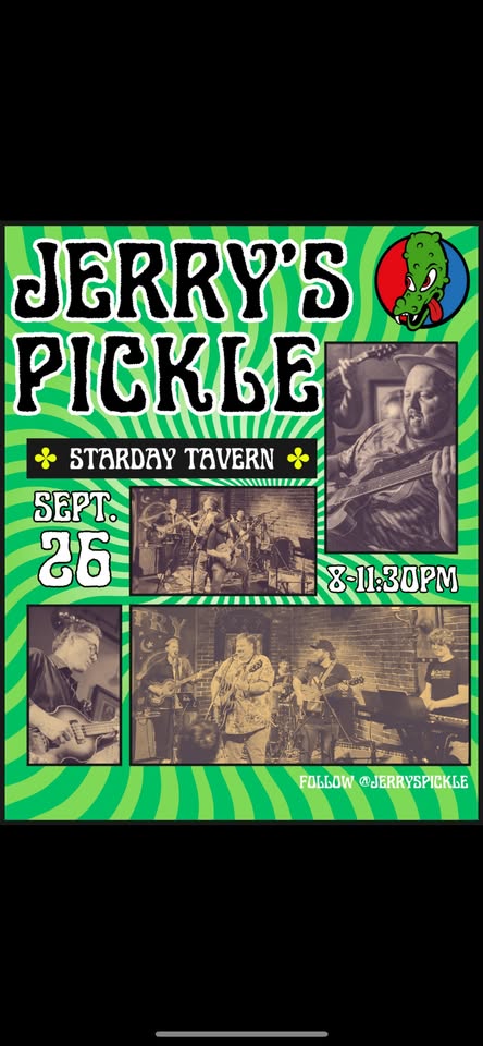 Jerry’s Pickle LIVE at Starday Tavern