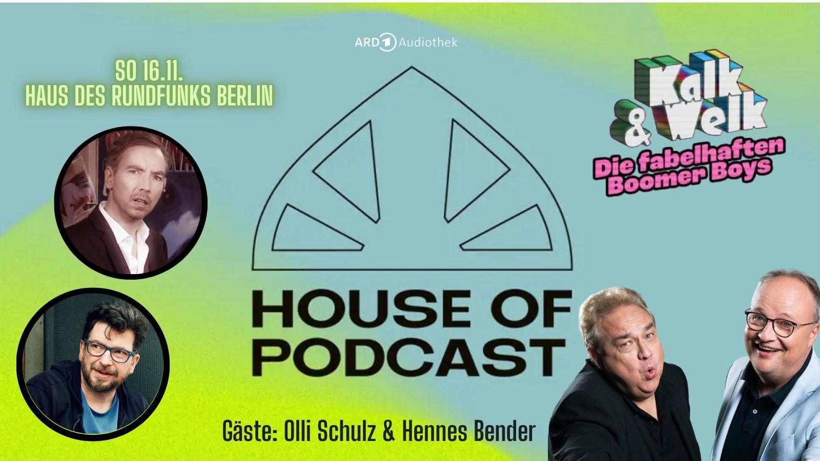 Kalk und Welk: Special Guest Olli Schulz + Hennes Bender