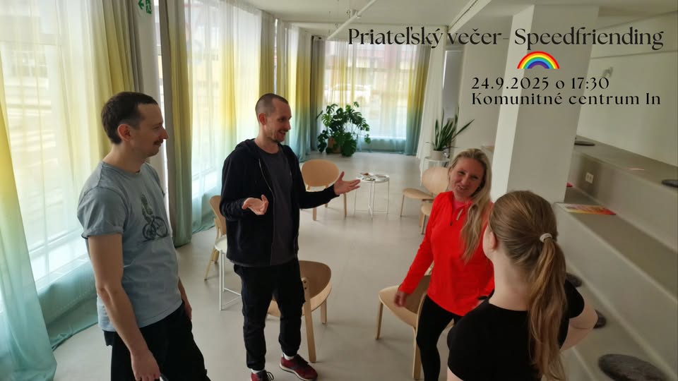 Priateľský večer - Speedfriending