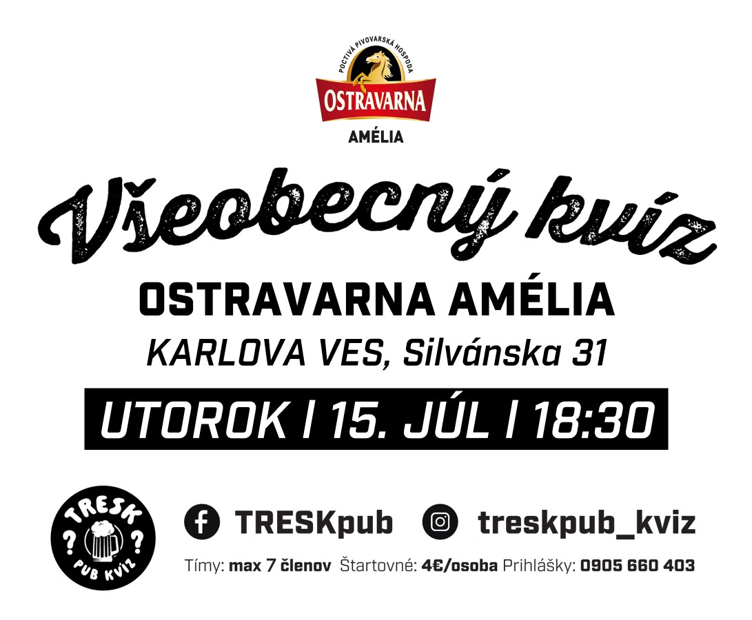 BA (Karlova Ves) - Ostravarna Amélia kvíz