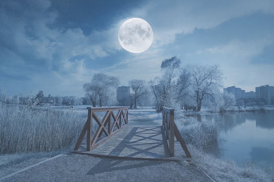 🎅 Mikulášske nočné otužovanie pri splne 🌕❄️