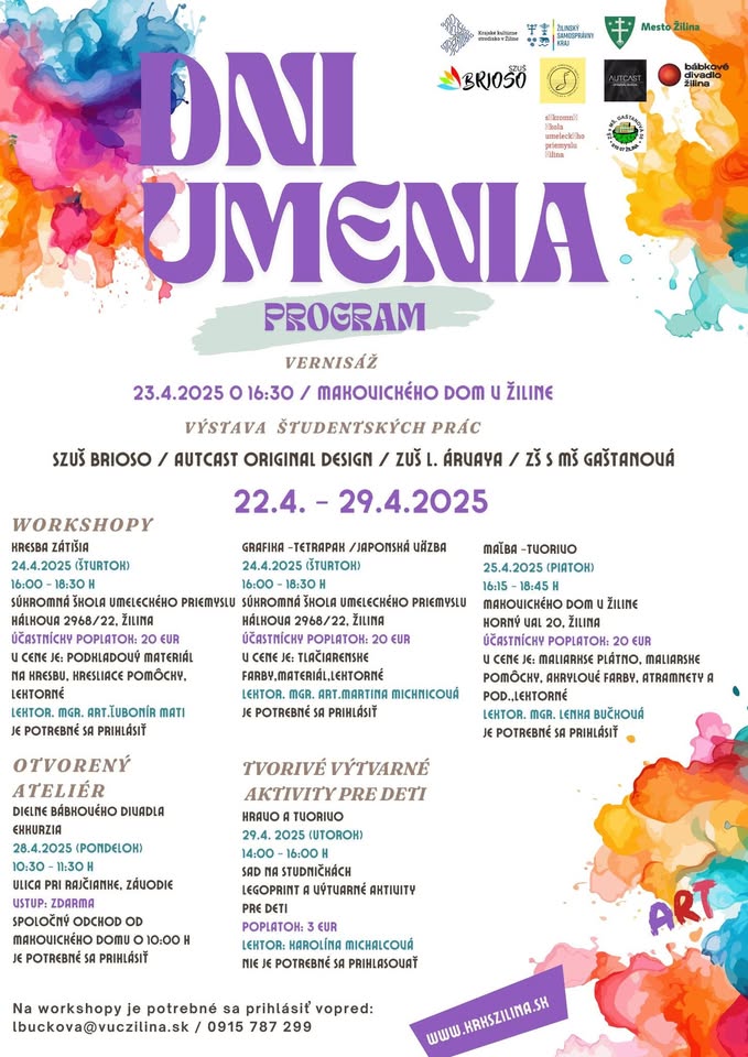 DNI UMENIA - PRE_PO_JE_NÍ