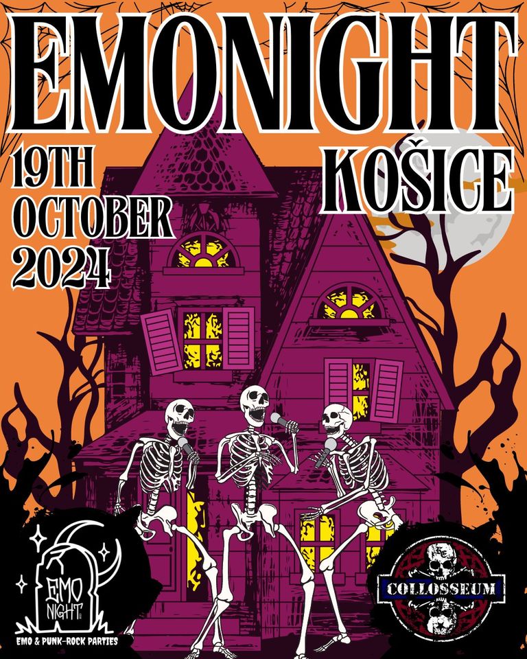 EMONIGHT Košice - 19.10.2024 - Collosseum club