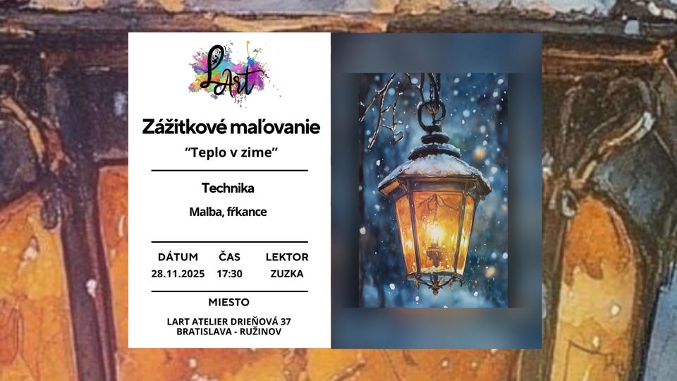 Zážitkové maľovanie - Teplo v zime