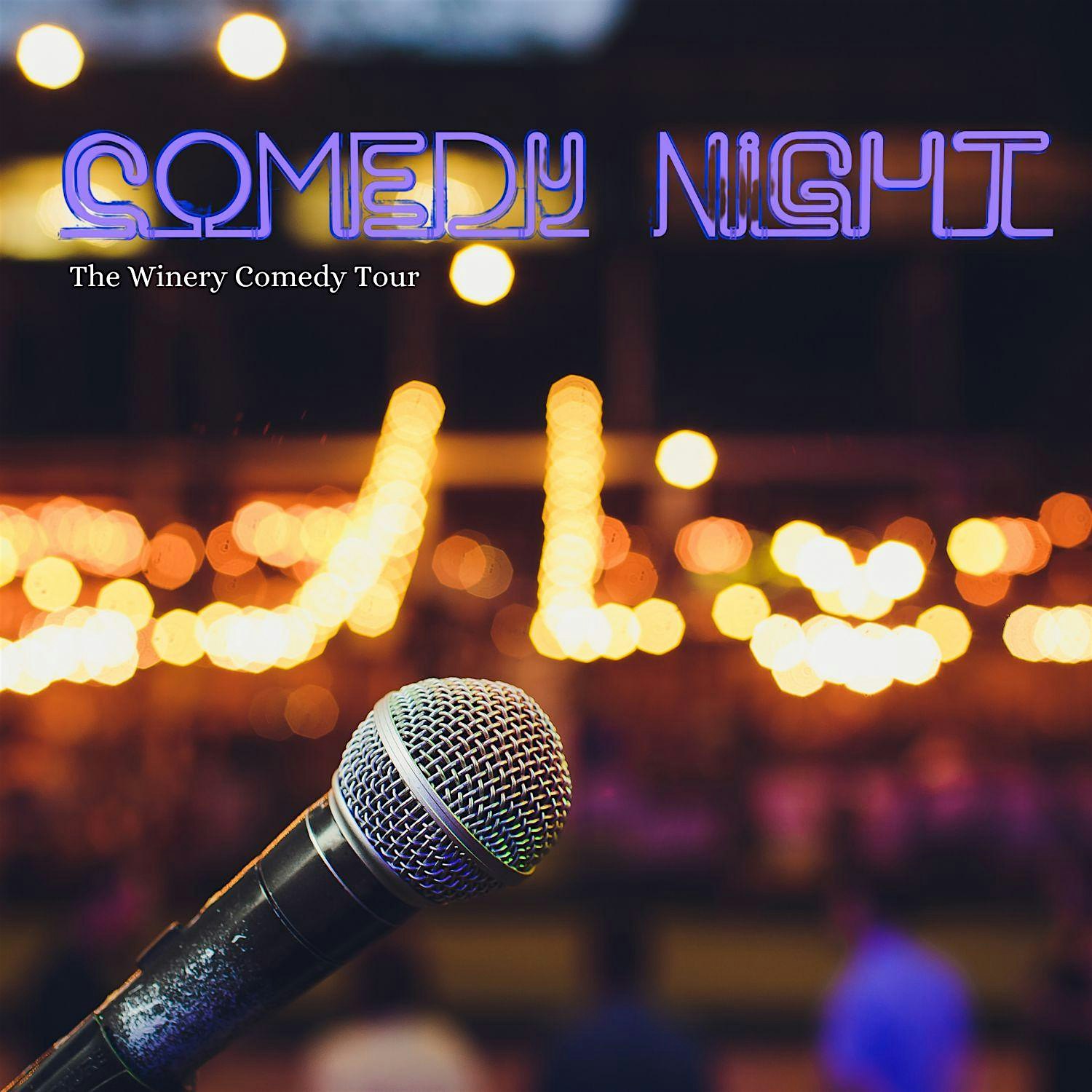 The Winery Comedy Tour at Cubanisimo Vineyards!