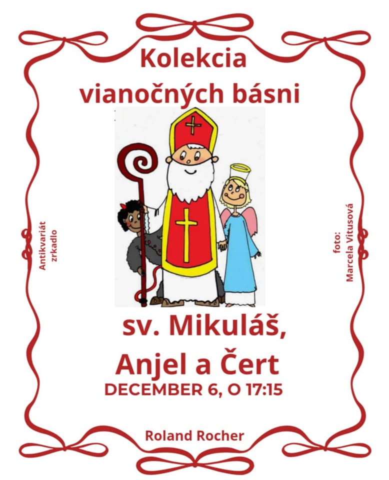 KOLEKCIA VIANOČNÝCH BÁSNI                                                 sv. Mikuláš, Anjel a Čert