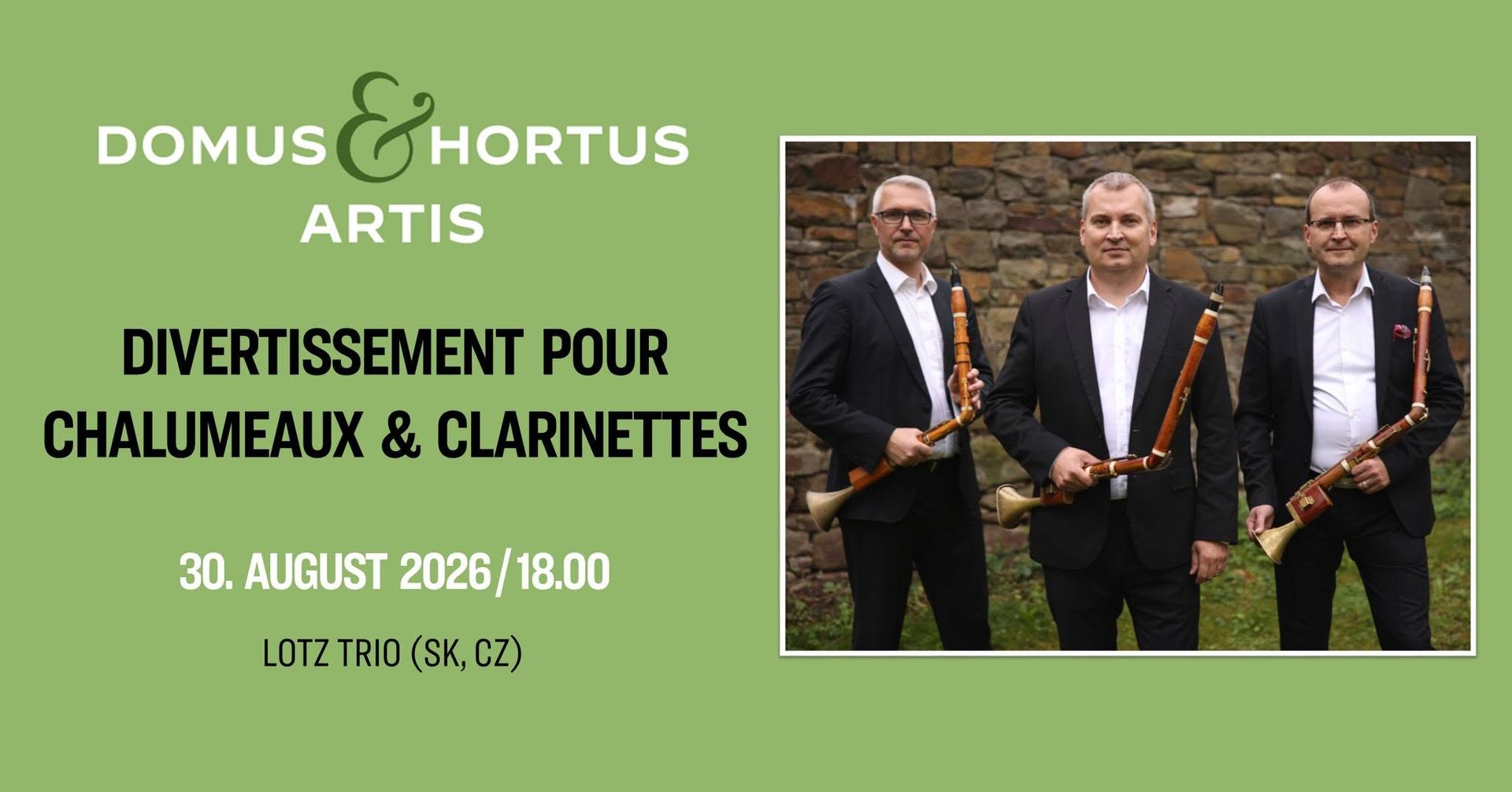 DIVERTISSEMENT POUR CHALUMEAUX & CLARINETTES