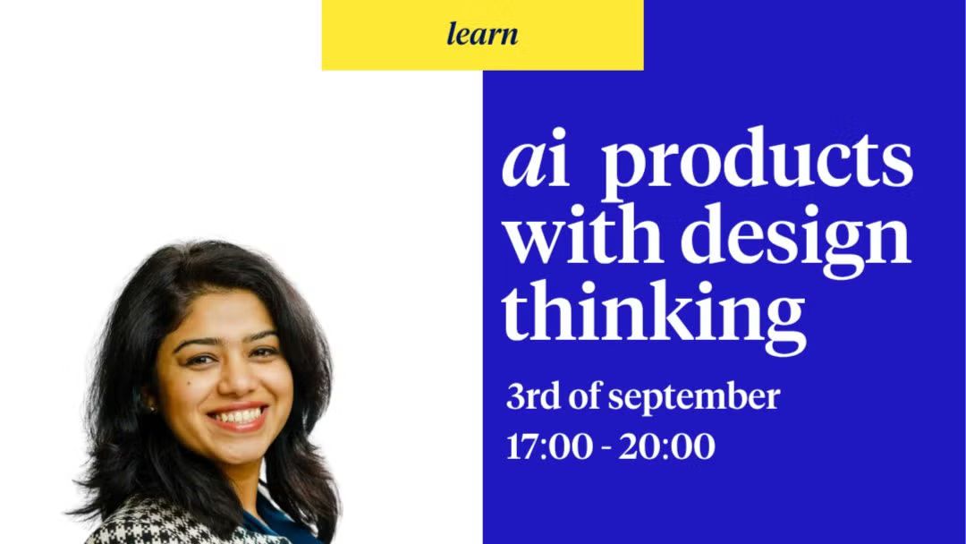 Creating AI products with Design Thinking
