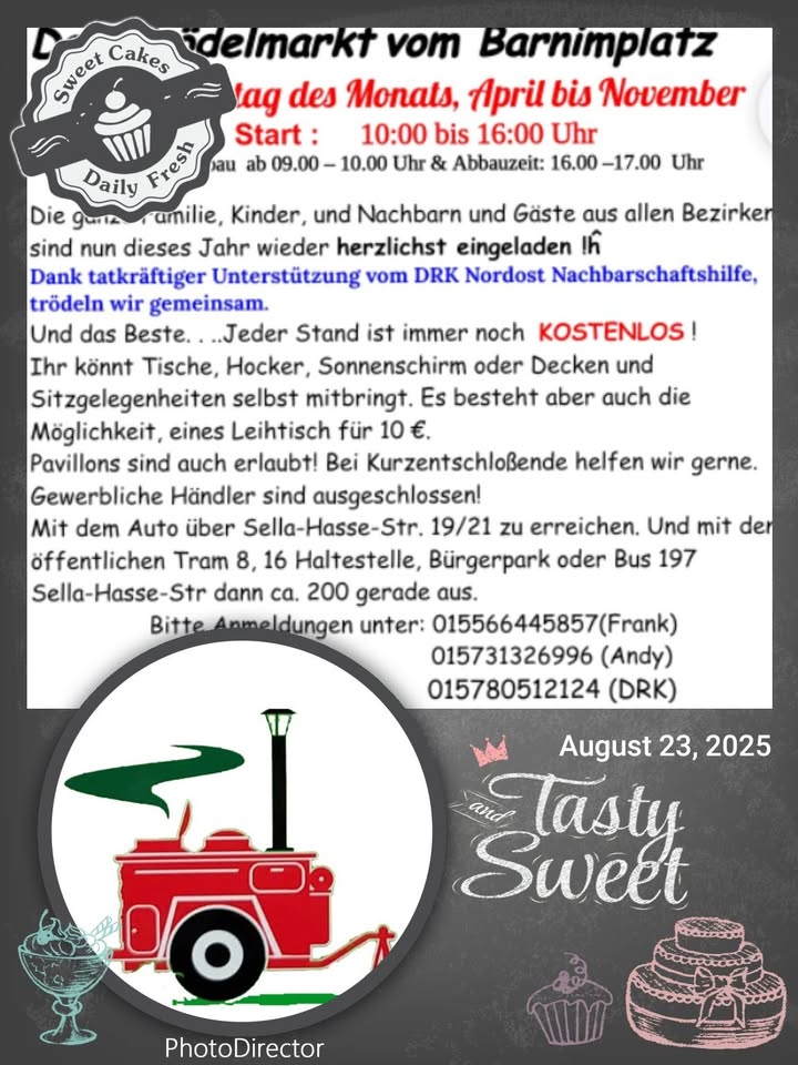 Trödelmarkt vom Barnimplatz