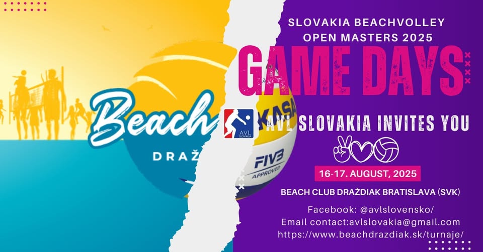 Slovakia BeachVolley Open Masters 2025