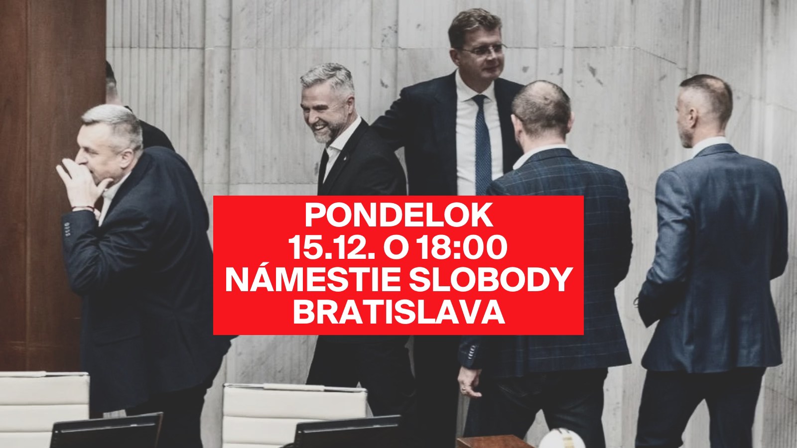 Toto nie je protest. Toto sú ľudia, ktorí sú nahnevaní