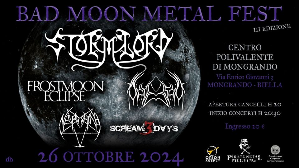 Bad Moon Metal Fest III