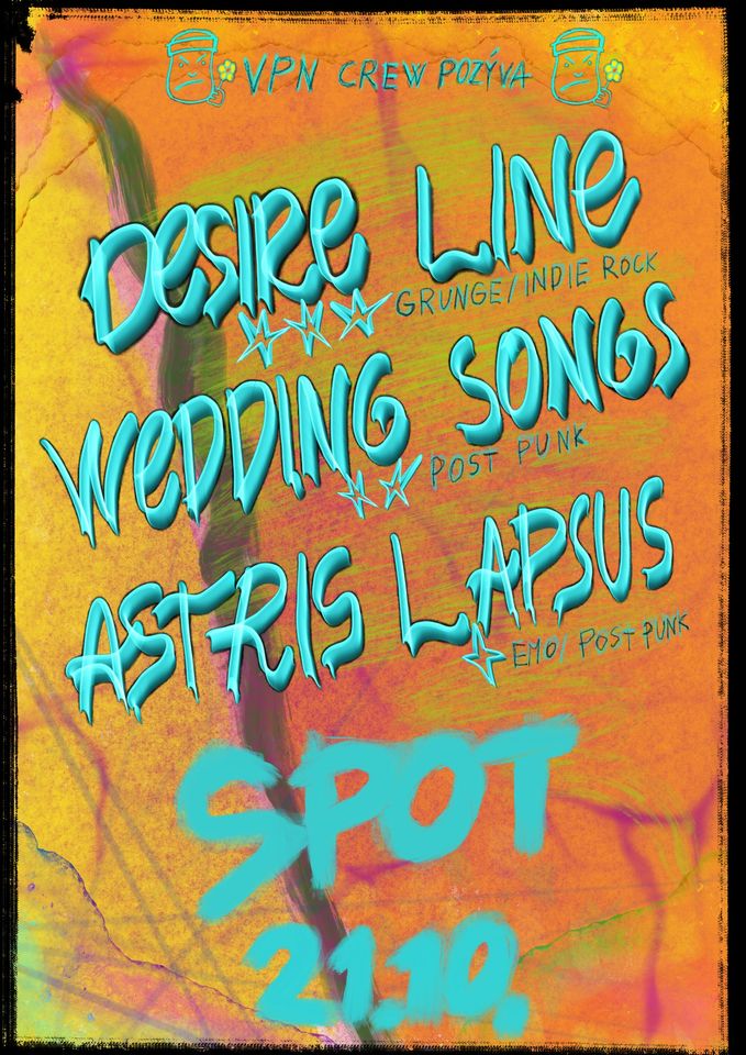Desire Line (DE), Wedding Songs (DE), Astris Lapsus (SK)