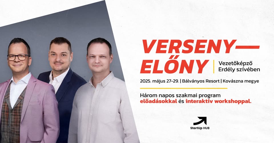 🚀 VERSENYELŐNY – Vezetőképző Erdély szívében 🚀