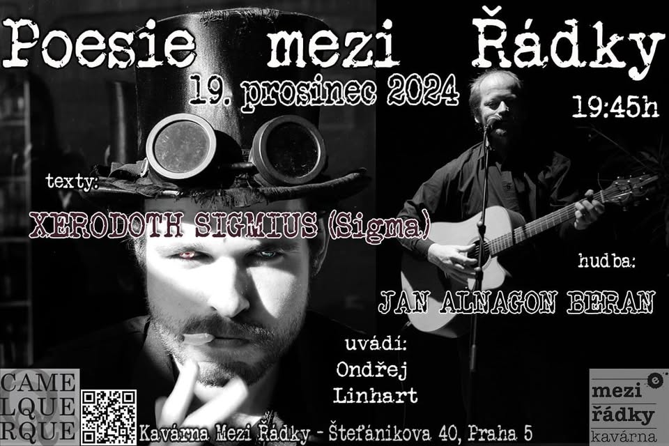 Poesie Mezi Řádky: Xerodoth Sigmius (SIGMA)/Jan ALNAGON Beran