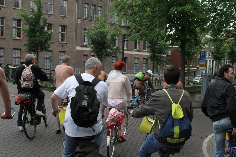 Buttnaked naar WNBR Amsterdam