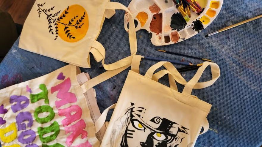 PAINT YOUR BAG workshop