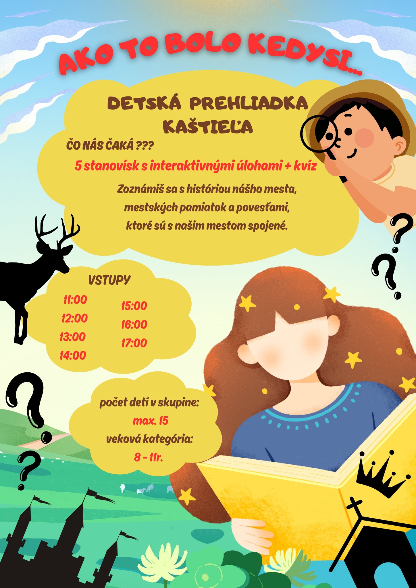 Ako to bolo kedysi - interaktívna prehliadka pre deti s kvízom