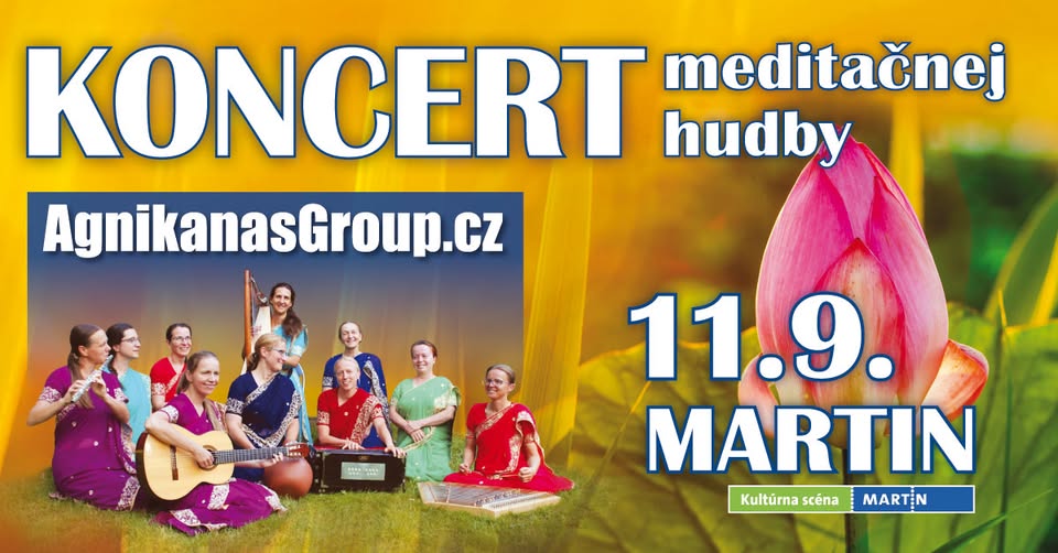 Koncert meditačnej hudby v Martine / 11.9.2025 o 18:00