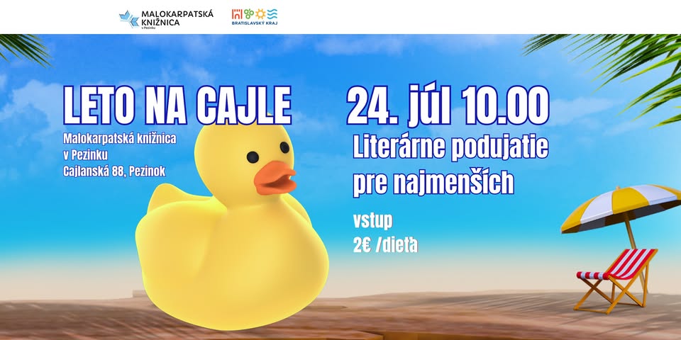 Leto na Cajle: Literárne podujatie pre najmenších