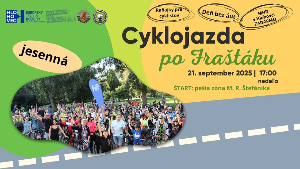 Jesenná cyklojazda po Fraštáku