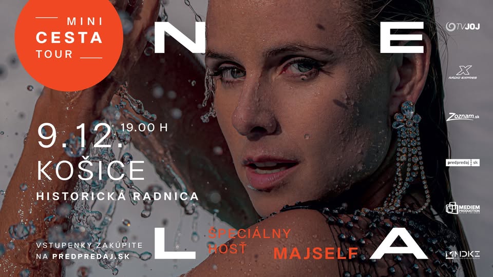 Nela - koncertné mini tour “Cesta” - 2024 - Košice