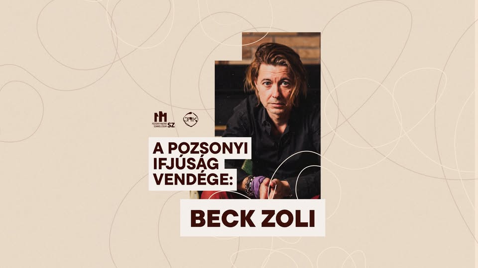 Beck Zoli @ Pozsony - pódiumbeszélgetés