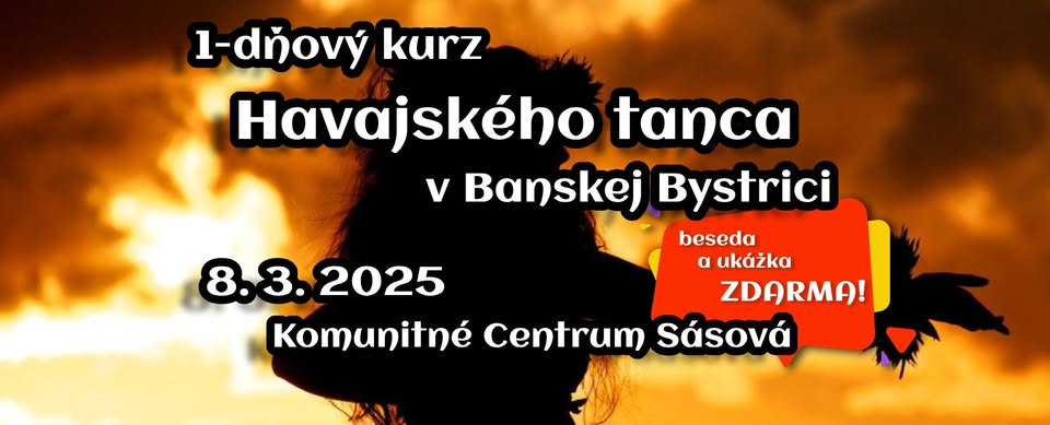 1-dňový kurz Havajského tanca v Banskej Bystrici