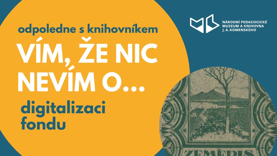 Vím, že nic nevím o... digitalizaci fondu